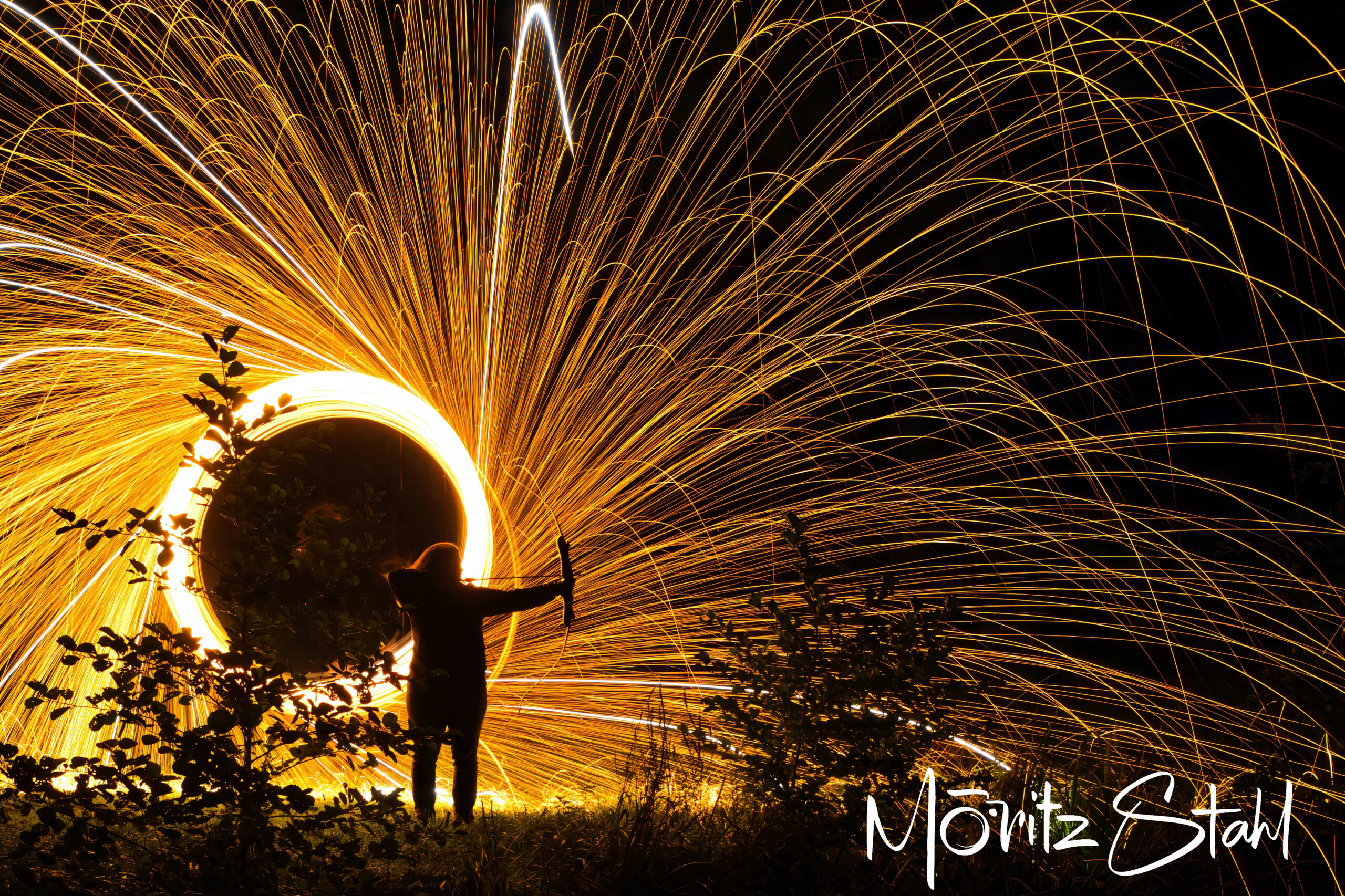 Lightpainting Fotoshooting